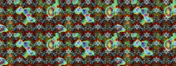 Renkli Bahar Teması eskiz kalıbı. Yeşil, kahverengi ve mavi renkli çiçekler. Düz Çiçek Elementleri Tasarım Raster illüstrasyonu. Çiçek eskiz kalıbı geçmişi.