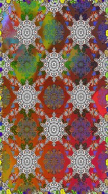 Zarif, parlak ve pürüzsüz kahverengi ve gri çiçek desenli tasarım. Sabıka baskıları, bebek kıyafetleri, duvar kâğıtları, paket kutuları vb..