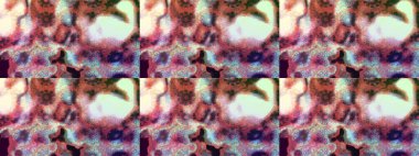 Şirin çiçek elementleri. Robot resim. Tarafsız renklerde çiçekler. Raster illüstrasyonu.