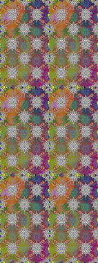 Gri renkli çiçekler. Renkli Bahar Temalı Kusursuz Arkaplan. Düz Çiçek Elementleri Tasarımı. Çiçekle kusursuz desen.