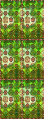 Stilize çiçek ile Seamless modeli. Süslü zentangle sorunsuz doku, soyut çiçeklerle süs. Çiçek desenli kullanılan duvar kağıdı, desen dolgularını, web sayfası arka planı için.