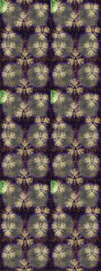 Raster Floral Illustration, Asyalı tekstil. Gri renkli etnik çiçeklerle zarif eskiz deseni.