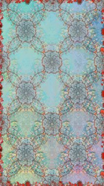 Mavi renkli çiçekler. Tekstil ve kapak tasarımı için mükemmel. Renkli, mavi, pürüzsüz desen. El çizimi dikişsiz sonbahar çiçekleri deseni. Doodle tarzı.