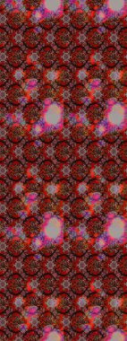 Etnik Mandala süsü. Raster Henna dövme stili. Tekstil, tebrik kartı, boyama kitabı, telefon kılıfı baskısı için kullanılabilir. Hint çiçekli desenli şal desenli..