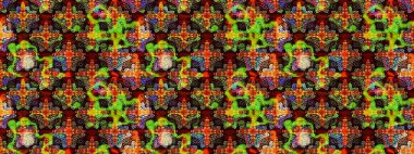 Sketch pattern with fantasy flowers, natural wallpaper, floral decoration curl illustration. Home decor. Paisley print hand drawn elements.