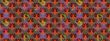 Eskiz arkaplan modeli. Suluboya, elle çizilmiş. Raster - stok. Vadinin çiçekleri kırmızı ve kahverengi renklerde.