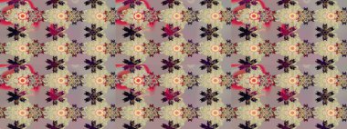 Çiçekli çiçek deseni, suluboya. Raster deseni. Küçük çiçekte güzel bir çiçek deseni..