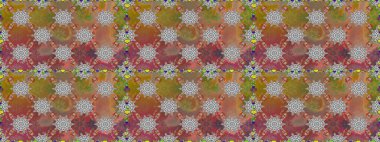 Çiçekleri, deniz kabukları, mandalaları ve suluboya efektleriyle donanma geçmişi. Kusursuz etnik tasarım. Yatak çarşafları, ceket, paket tasarımı, kumaş ve moda kavramları için tekstil baskısı.