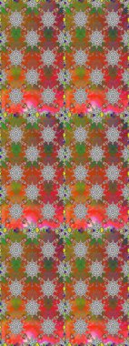 Güzel kumaş deseni. Güzel suluboya çiçek buketi pürüzsüz desen.