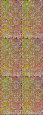 Küçük çiçekli basit, dikişsiz desen. Raster illüstrasyonu. Kahverengi ve bej renkli şirin çiçekler. Moda baskısı, albüm, ambalaj kağıdı, duvar kağıdı için zarif dekoratif süslemeler..