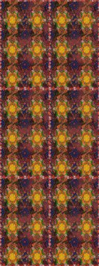 Kusursuz Vintage Çiçek Deseni. Raster Kalça dokusu deseni.