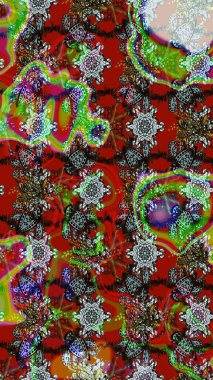 Hint çiçek liyada madalyon deseni. Etnik Mandala süsü. Tekstil, tebrik kartı, boyama kitabı, telefon kılıfı baskı için kullanılabilir. Raster Kına dövme tarzı.