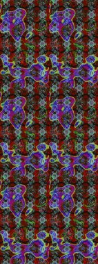 Eskiz Vintage Çiçek Deseni. Raster Kalça dokusu deseni.