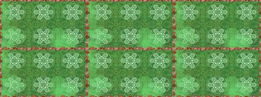 Güzel kumaş deseni. Raster suluboya çiçek deseni, narin çiçekler, yeşil ve nötr çiçekler, tebrik kartı şablonu.