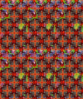 Raster illüstrasyonu. Renkli Bahar Teması eskiz kalıbı. Kırmızı renkte zarif çiçek buketi suluboya. Düz Çiçek Elementleri Tasarımı.