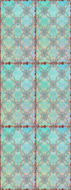 Tarafsız ve mavi renklerde çiçeksiz. Tarafsız ve mavi renkte çiçekler. Şatafatlı bahar bahçesi dokusu. Çiçek deseni. Raster illüstrasyonu.