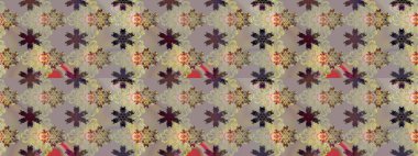 Çizim çiçek deseni duvar kağıdı, web sitesi arka planı, ambalaj kağıdı, davetiye, broşür, afiş veya web sitesi için kullanılabilir. El çizimi Raster çizimi. Parlak elementlerin.