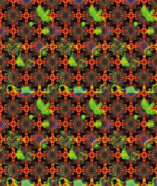 Düz Çiçek Elementleri Tasarımı. Kahverengi renkli çiçekler. Çiçek desenli eskiz, yaz çiçekleri. Renkli Bahar Teması çizim şablonu.