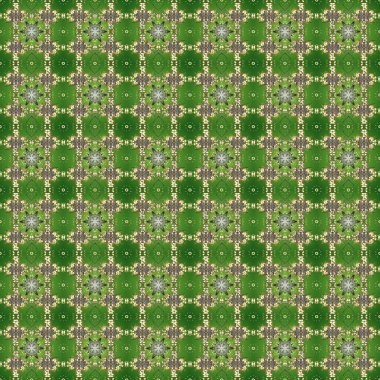 Kusursuz altın desen. Çiçek desenli altın metal. Raster altın çiçek süsü brokar kumaş ve cam desenli. Altın elementli yeşil, bej ve nötr renkler.