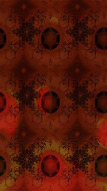 Kumaş, tekstil, duvar kağıdı baskısı için. Raster. Eskiz geçmişi. Raster illüstrasyonu. Eski usul. Tomurcukları çiçekli sevimli çiçek deseni..