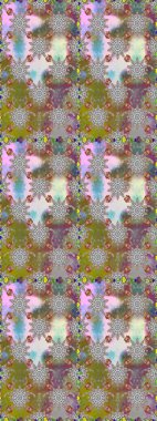 Çiçek desenli raster, gri ve nötr çizgi grafik desenli soyut raster arkaplan. Modern stil dokusu.