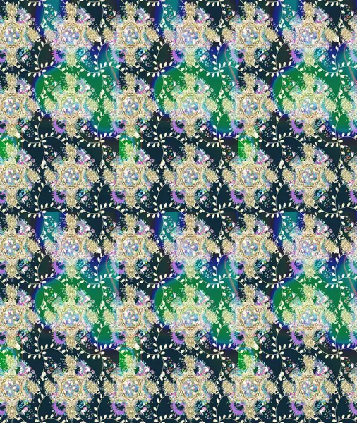 Nazik romantik baskı. Bahar mevsimi. Tatil havası. Raster güzel bir çiçek deseni çiziyor..