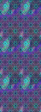 Mor renkli çiçekler. Elle boyanmış suluboya resim çizimi çiçekler ve bitkiler.