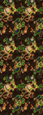 Yumuşak fayans. Yumuşak pamuk tasarımı. Paketleme, tekstil, duvar kâğıdı için çiçek eskizi. Klasik çiçek desenli. Raster taze dokusu.