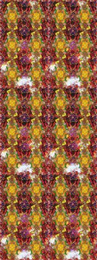 Düz Çiçek Elementleri Tasarımı. Sevimli çiçek raster deseni. Renkli Bahar Teması eskiz kalıbı. Kahverengi renkte çiçekler.