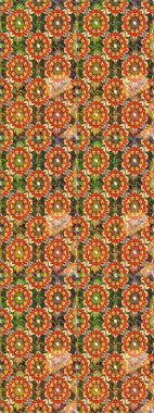 Duvar kâğıdı barok, İspanyol kumaşı. Kusursuz çiçek deseni. Kahverengi renklerde grafiksel, modern, pürüzsüz desen. Kusursuz raster arkaplanı.