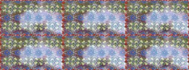 Çiçek arkaplan. Güzel kumaş deseni. Kusursuz raster deseni.