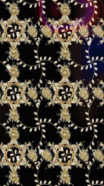 Anti-stres için soyut örnek sayfası. Raster illüstrasyonu. Siyah renklerde.