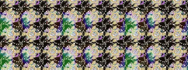 Tarafsız renklerde çok renkli, zarif küçük çiçekler ve komik böcekler, raster deseni, illüstrasyon.