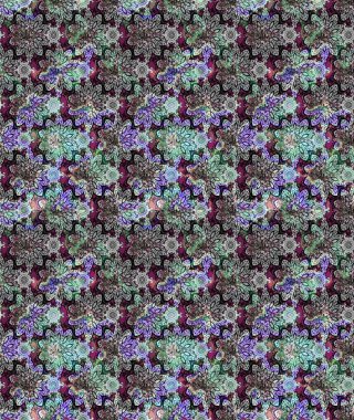 Raster düz çiçek çizim deseni. Hediye ambalaj kağıdı, tebrik kartları, posterler ve pankart tasarımı. Gri renkli çiçekler.