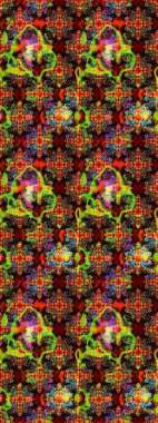 Elle boyanmış suluboya resim çizimleri, çiçekler ve bitkiler. Siyah ve kahverengi renkte çiçekler.