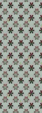 Suluboya çizim kalıbı. Suluboya tarzında gri renkli çiçekler. Çiçek izi.