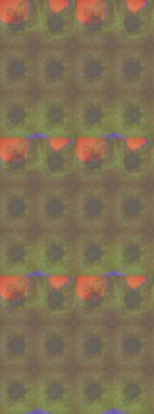 Kahverengi renkli çiçekler. Çiçekli karalama şeklinde Raster çiçek deseni. Nazik, narin çiçek arkaplanı.