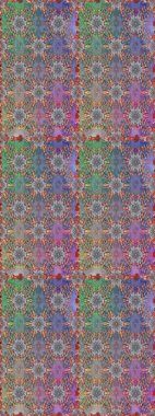 Renkli grunge soyut arka planda Cologray ve nötr çiçeklerle gelişir. İşlemeli çiçekli, dikişsiz desen. İzler, kumaş, duvar kağıtları, tekstil için raster dokusu.