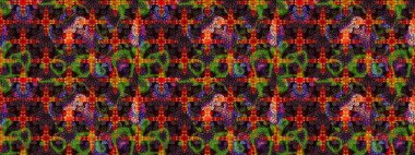 Renkli Bahar Teması eskiz kalıbı. Güzel çiçek deseni. Siyah ve kahverengi renkte çiçekler. Düz Çiçek Elementleri Tasarımı.