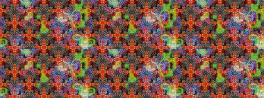 Güzel suluboya yaz çiçekleri deseni..