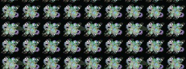 Motley illüstrasyonu. Küçük çiçekte güzel bir desen. Moda baskıları için zarif bir şablon. Çiçekli bahar çiçekleri. Küçük renkli çiçekler..