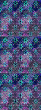 Gömlek, arka plan modelini çiz. Mavi renkli çiçekler. Tropik çiçekler.