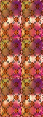 Raster kusursuz. Güzel kumaş deseni. Çiçek deseni. Renkli Bahar Temalı Kusursuz Arkaplan. Düz Çiçek Elementleri Tasarımı.