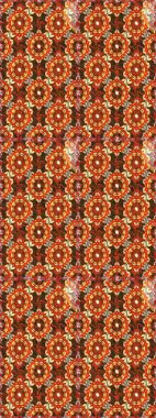 Barok tarzında kusursuz bir doğulu süsü. Kahverengi renkli ve altın elementli geleneksel klasik altın sarısı desen.