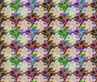 Bahar mevsimi. Raster güzel bir çiçek deseni çizmiş. Tarafsız renklerde çiçekler. Tatil havası. Nazik romantik baskı.