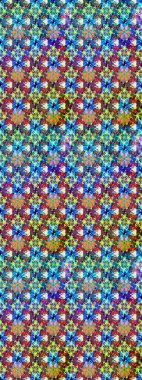 Renkli Bahar Teması eskiz kalıbı. Düz Çiçek Elementleri Tasarımı. Raster illüstrasyonundaki çiçek desenli çizim. Güzel kumaş deseni.