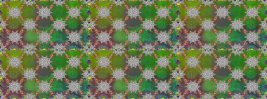 Hoş bir çiçek geçmişi var. Küçük çiçekteki kusursuz desen. Güzel kumaş deseni. Raster illüstrasyonu.