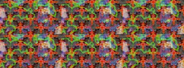 Kahverengi ve bej renkli çiçekler. Renkli Bahar Teması eskiz kalıbı. Çiçek desenli eskiz, yaz çiçekleri. Düz Çiçek Elementleri Tasarımı.