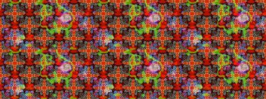 Kırmızı ve kahverengi renkte çiçekler. Çiçekli karalama şeklinde Raster çiçek deseni. Nazik, narin çiçek arkaplanı.