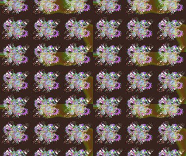 Raster şirin suluboya çiçek desenleri çiziyor. Kartlar, davetiyeler, tarih kartları ve daha fazlası için kullanılabilir. Büyük bir suluboya çiçek seti..